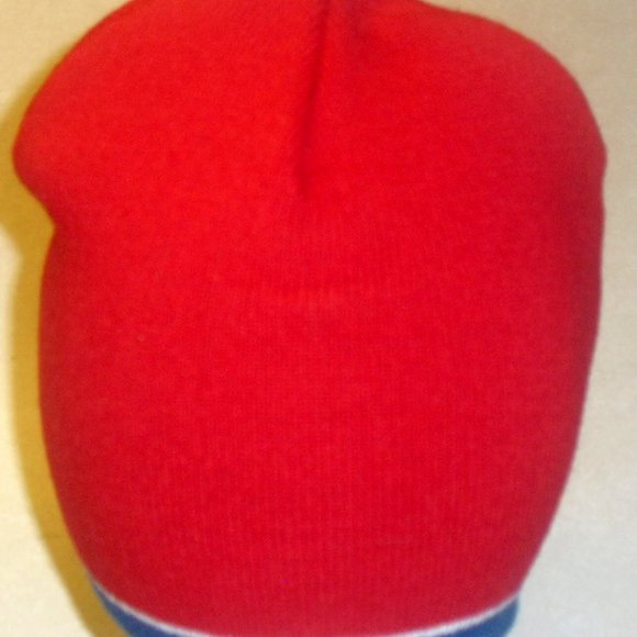 New Jersey Nets Vintage 90s Mens New Era Adult Beanie Winter Hat New Tags Nba - Picture 2 of 2